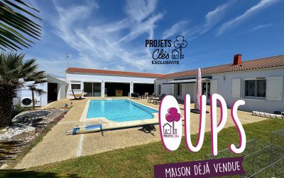 Maison 3 chambres avec piscine, studio et garage de + 100m²
