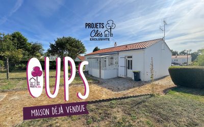 Maison à rénover, 2 chambres et un bureau – proximité immédiate des commerces et services