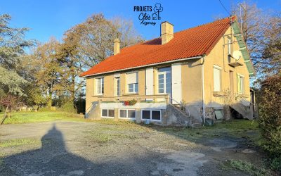 Maison 179 m² avec sous-sol et terrain de 1 420 m² – À rénover